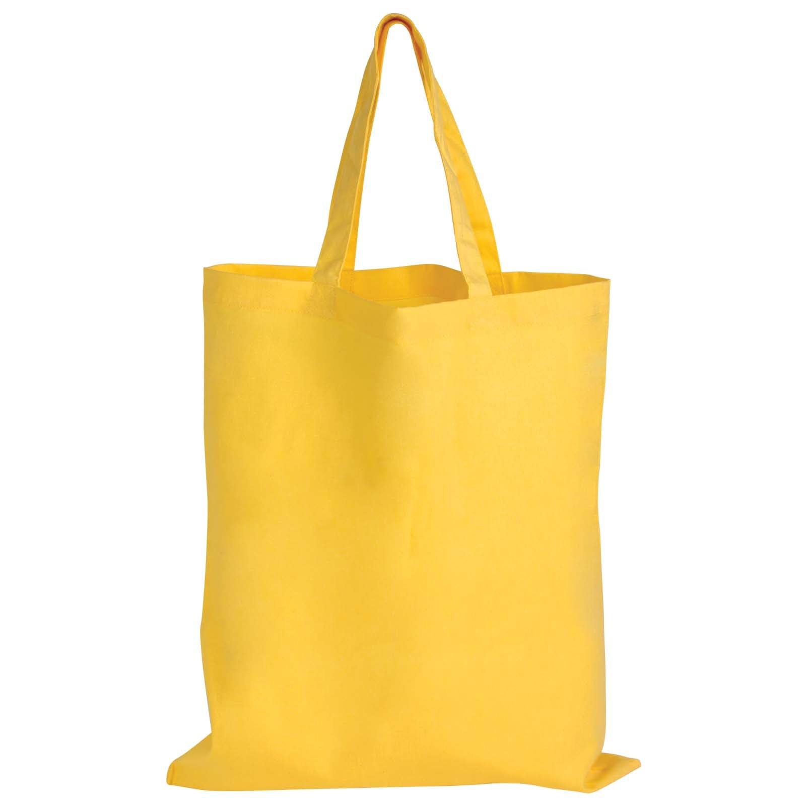 Coloured Cotton Short Handle Bag - Printibly