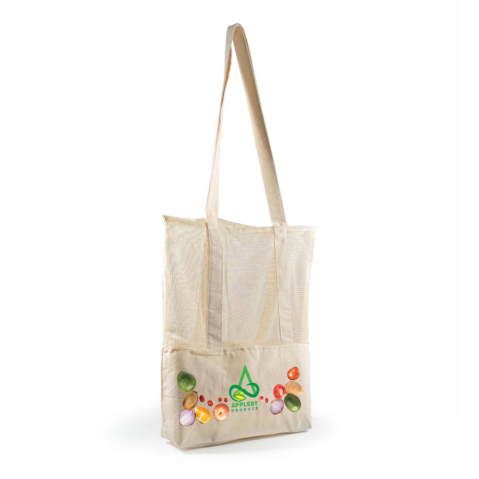 Scoot Calico / Mesh Tote Bag - Printibly