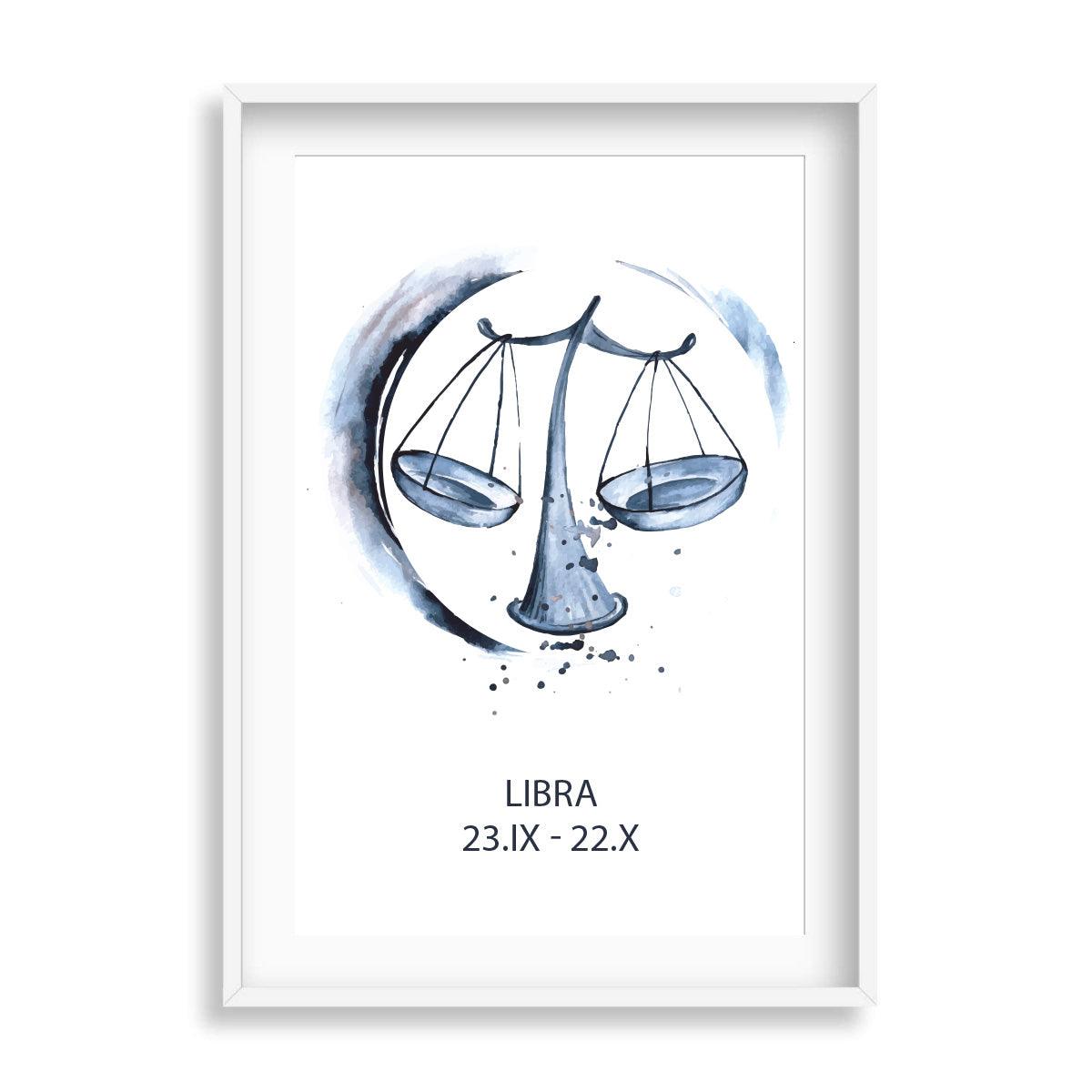 Zodiac Watercolour Horoscope - Printibly