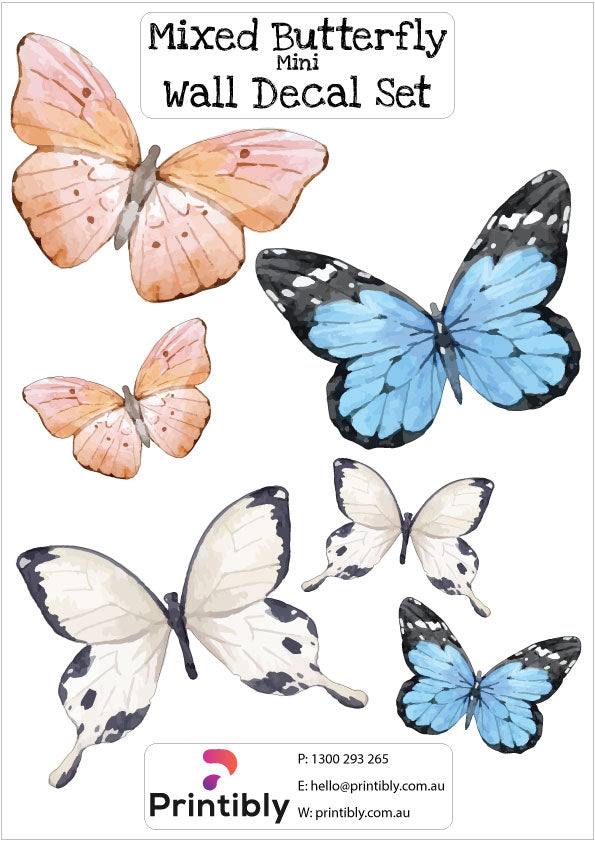 Mini Wall Decal Sets - A4 - Printibly