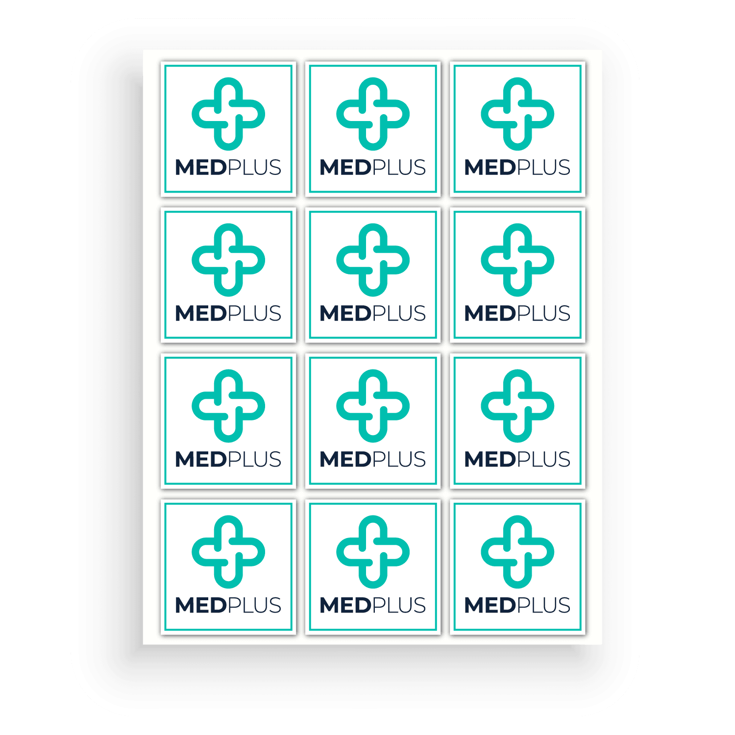 Square Sticker Sheet - Custom Printed Value Sticker Sheets | Printibly