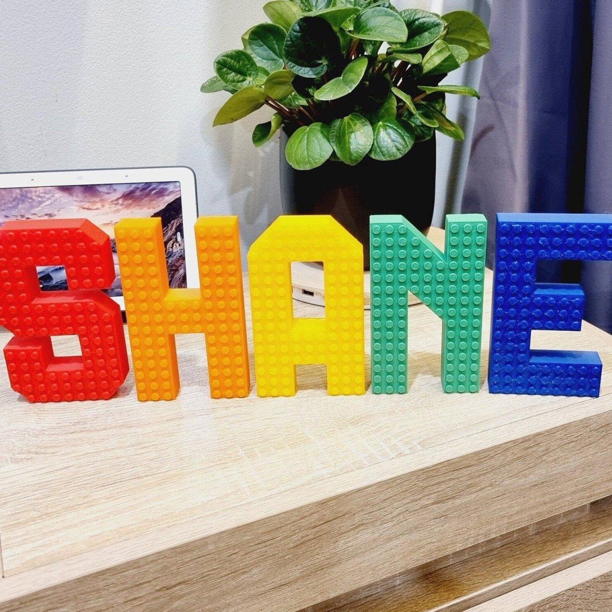 Brick Name (Lego Compatible) - 3D Printed - Printibly