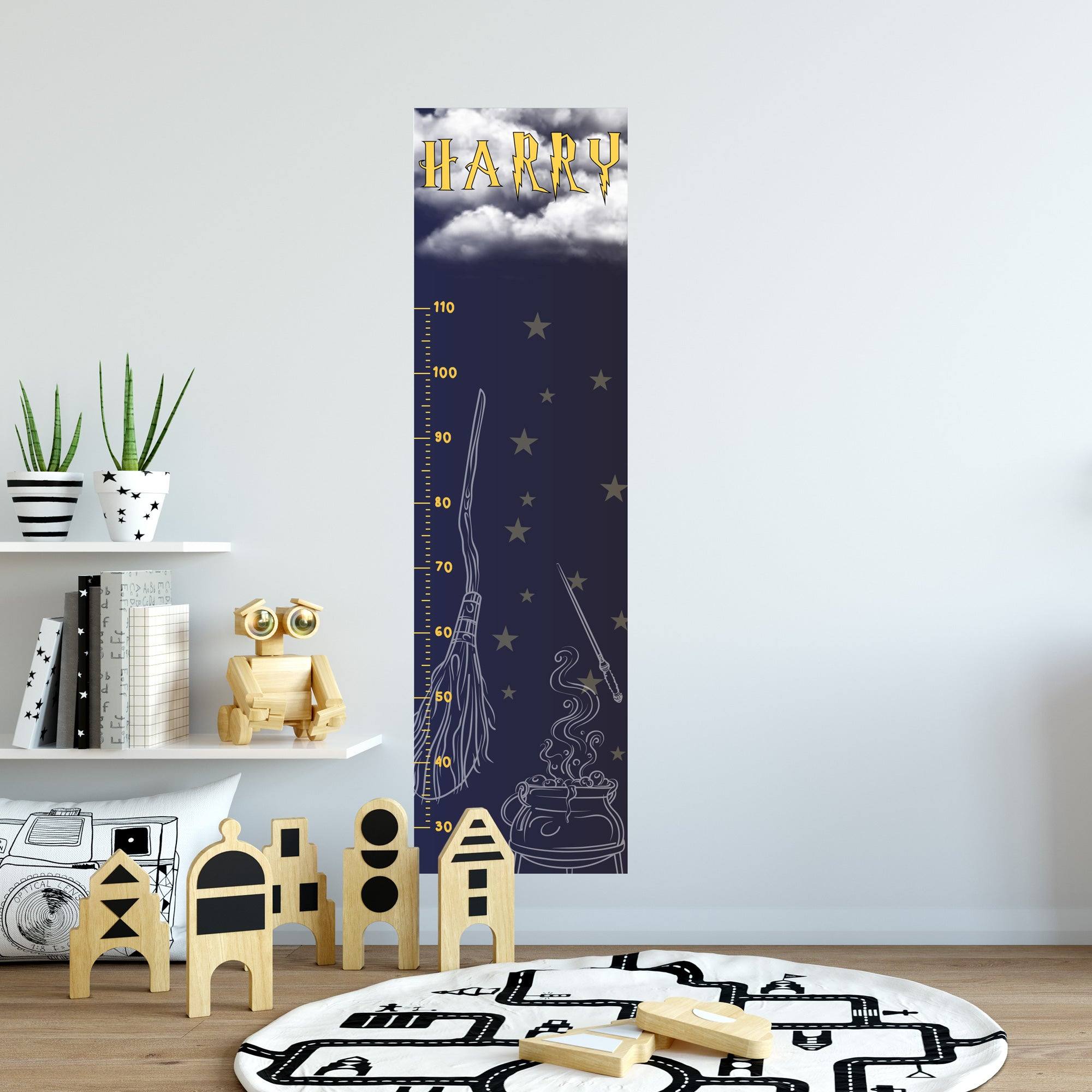 Harry Potter Inspired Growth Chart - Printibly
