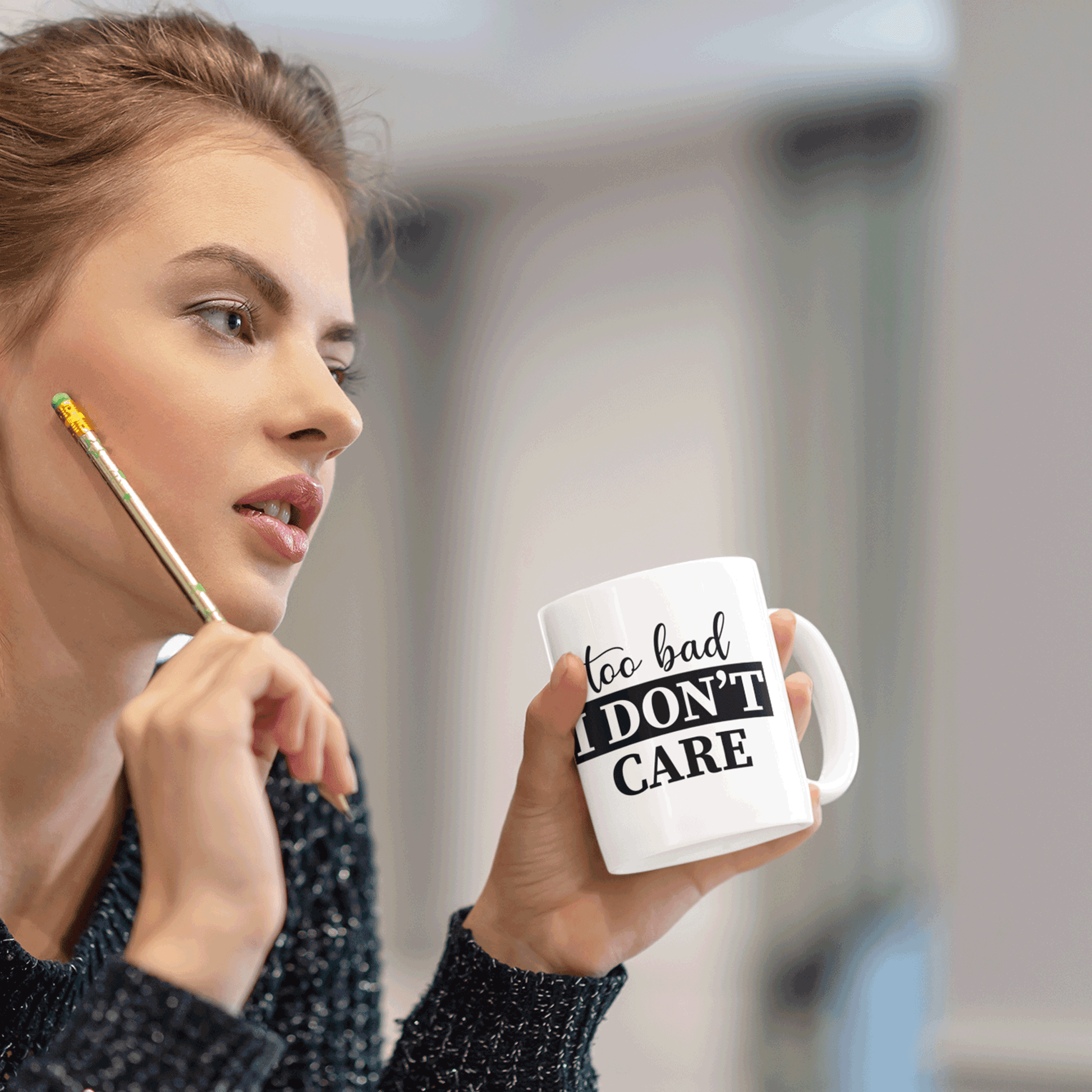 I Don't Care Mug - Printibly