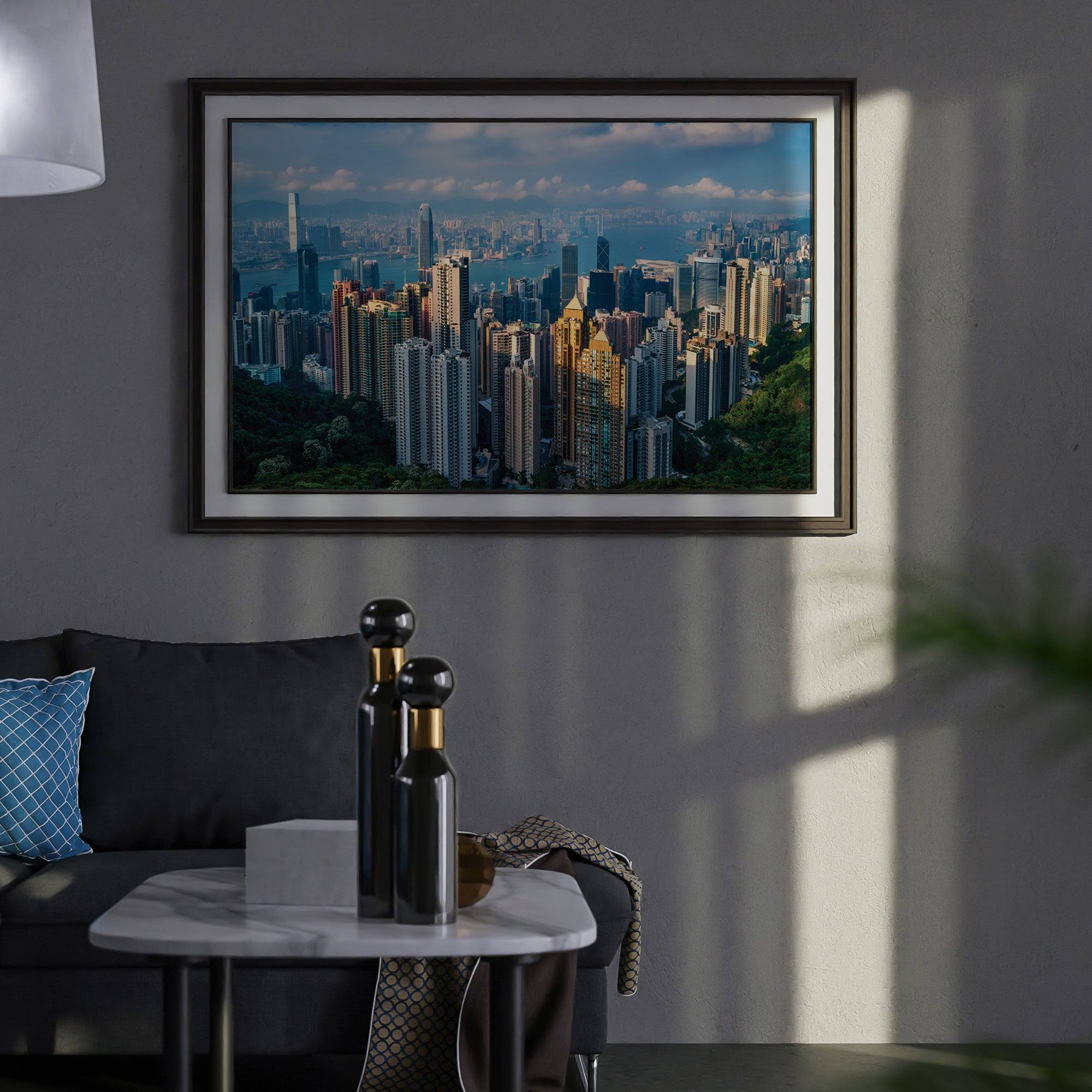 Hong Kong Wall Print - Printibly Australia