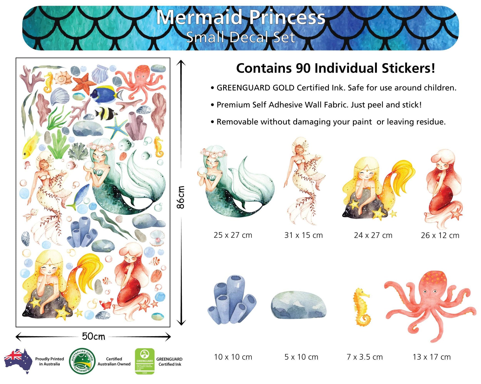 Mermaid Princess - Printibly