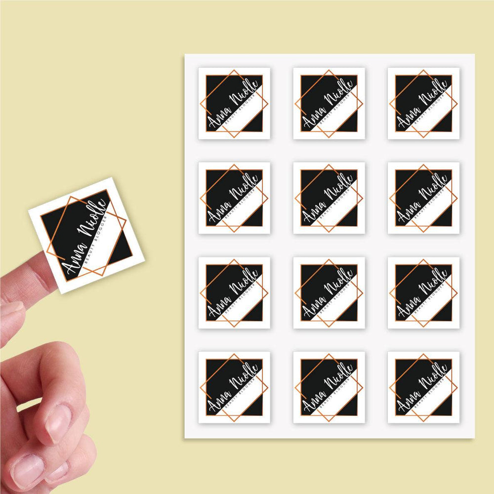 Square Sticker Sheet - Custom Printed Stickers Labels | Printibly