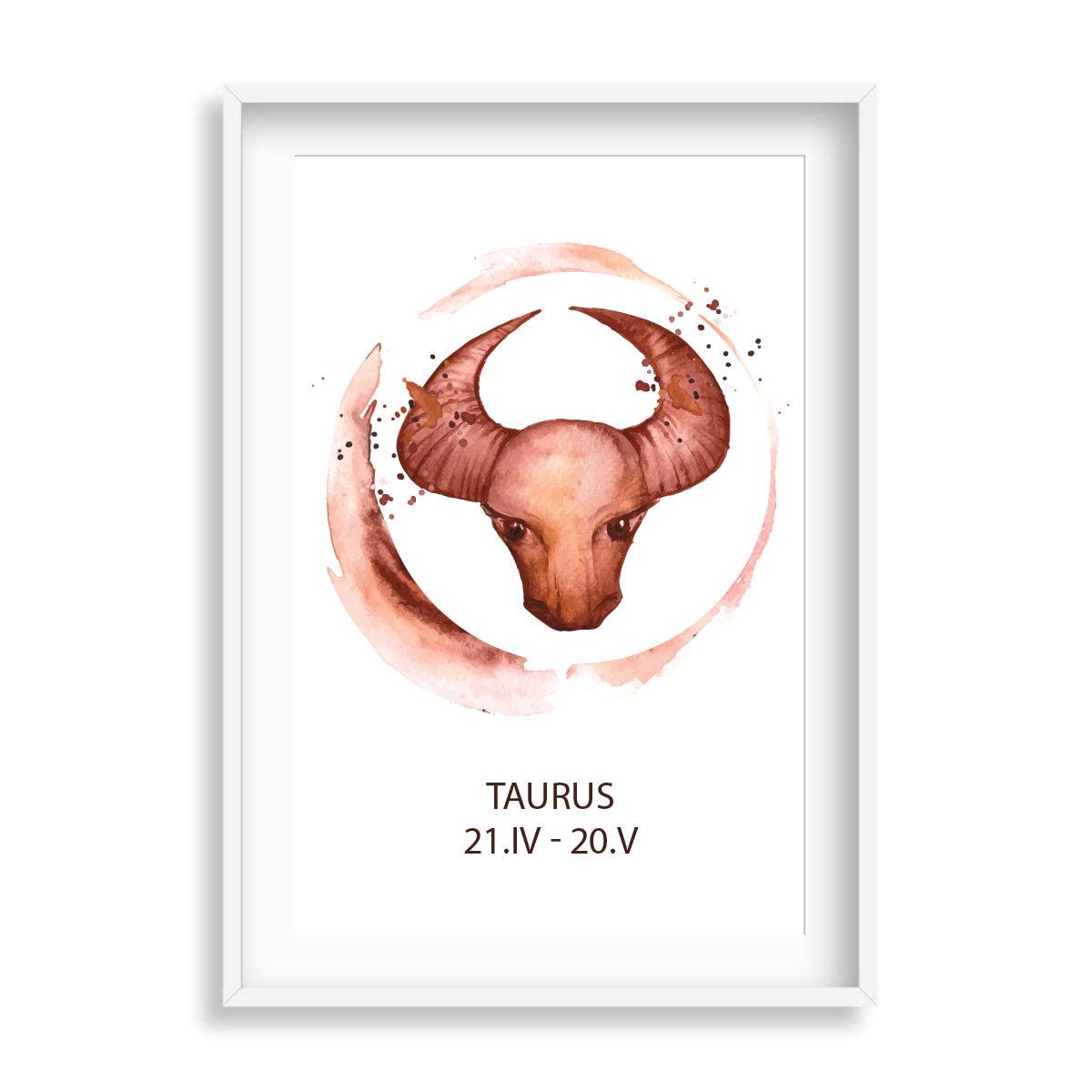 Zodiac Watercolour Horoscope - Printibly