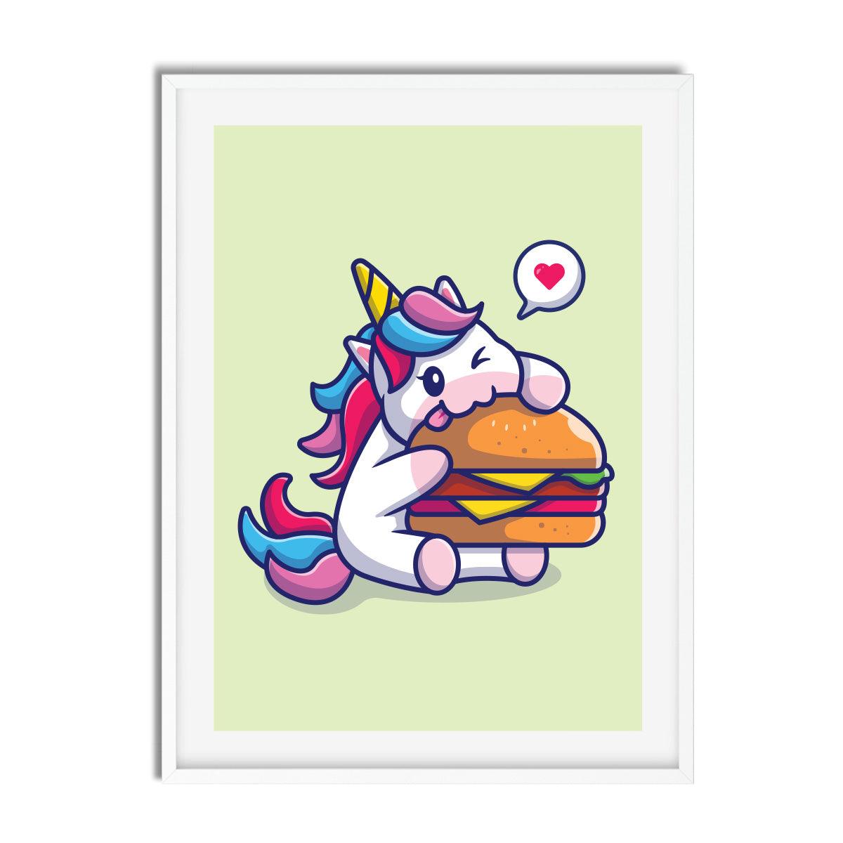 Unicorn Pastel Cartoon - Printibly