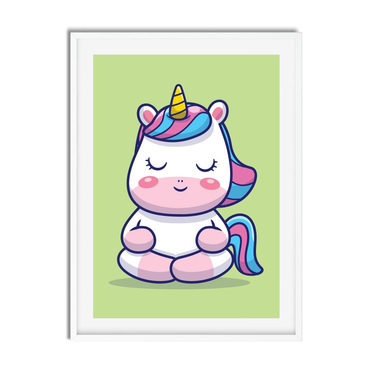 Unicorn Pastel Cartoon - Printibly