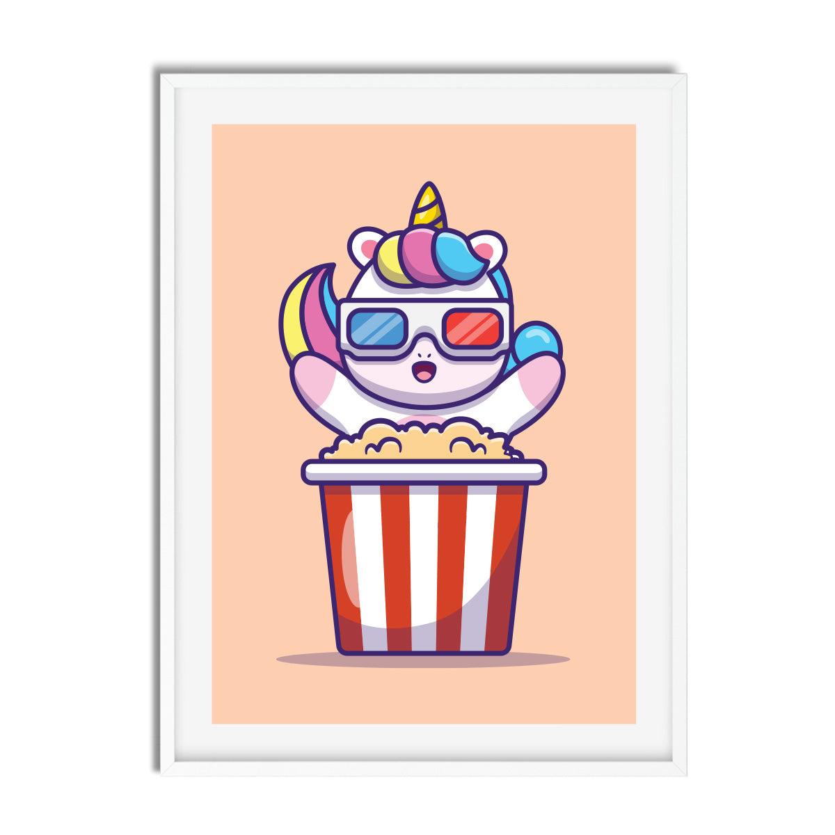 Unicorn Pastel Cartoon - Printibly