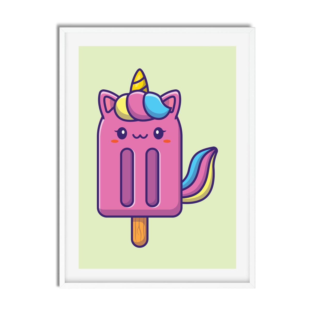 Unicorn Pastel Cartoon - Printibly