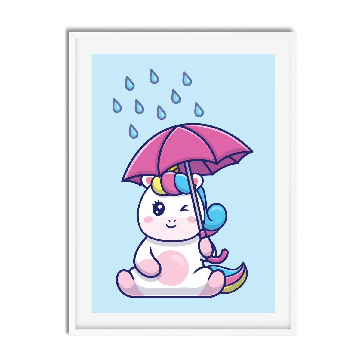 Unicorn Pastel Cartoon - Printibly