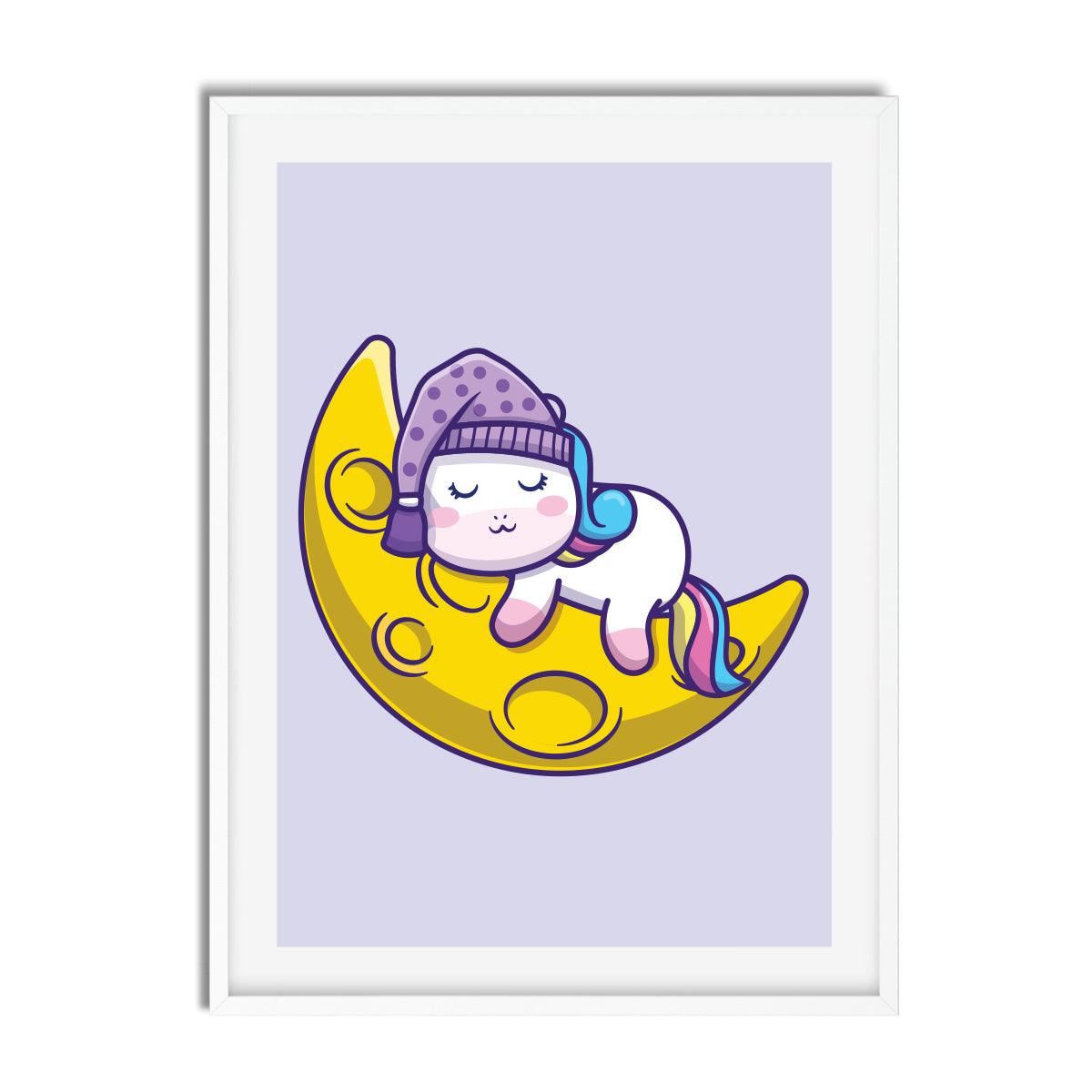 Unicorn Pastel Cartoon - Printibly
