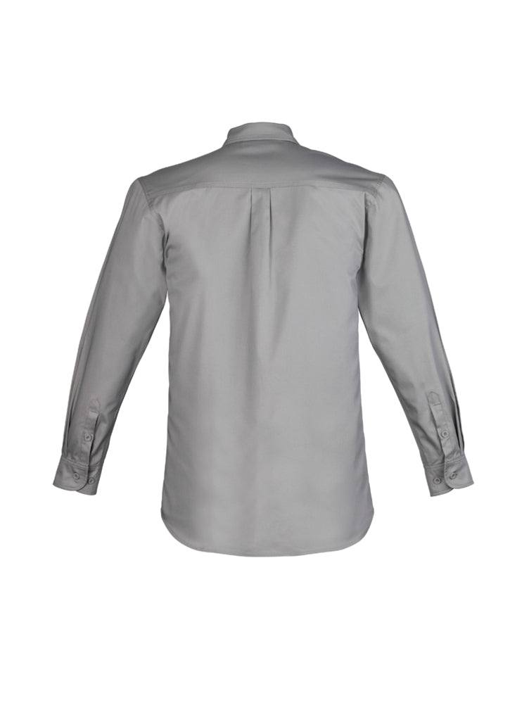 Mens Light Weight Tradie L/S Shirt ZW121 - Printibly