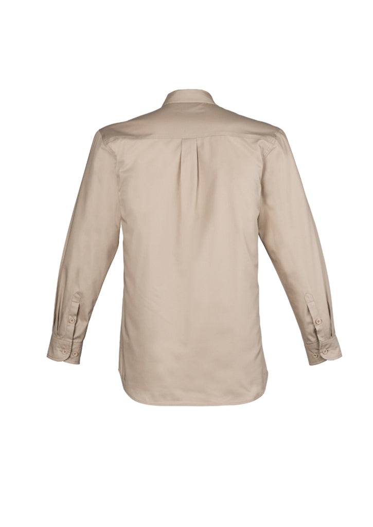 Mens Light Weight Tradie L/S Shirt ZW121 - Printibly