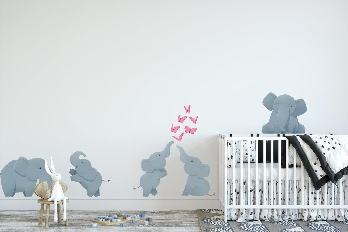 Baby Elephant Decals - Printibly