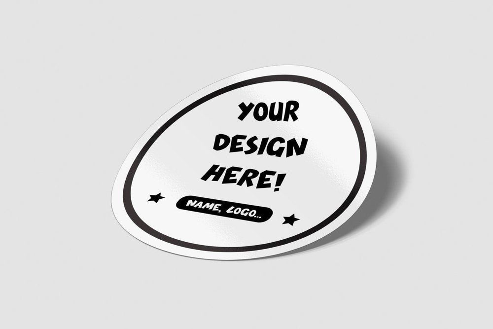 Custom Printed Circle Stickers - Personalised Stickers | Printibly