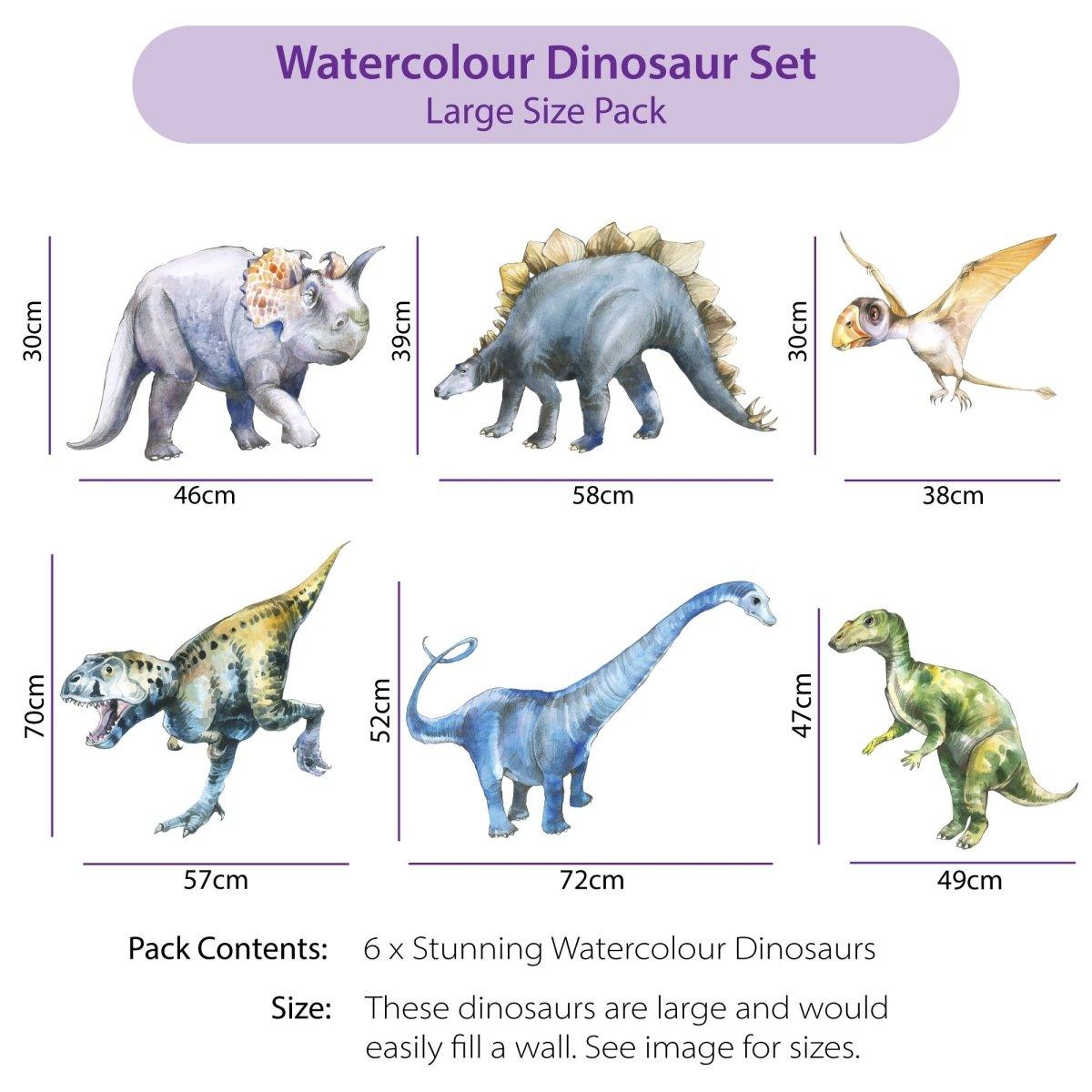 Dinosaur Wall Decals - Printibly