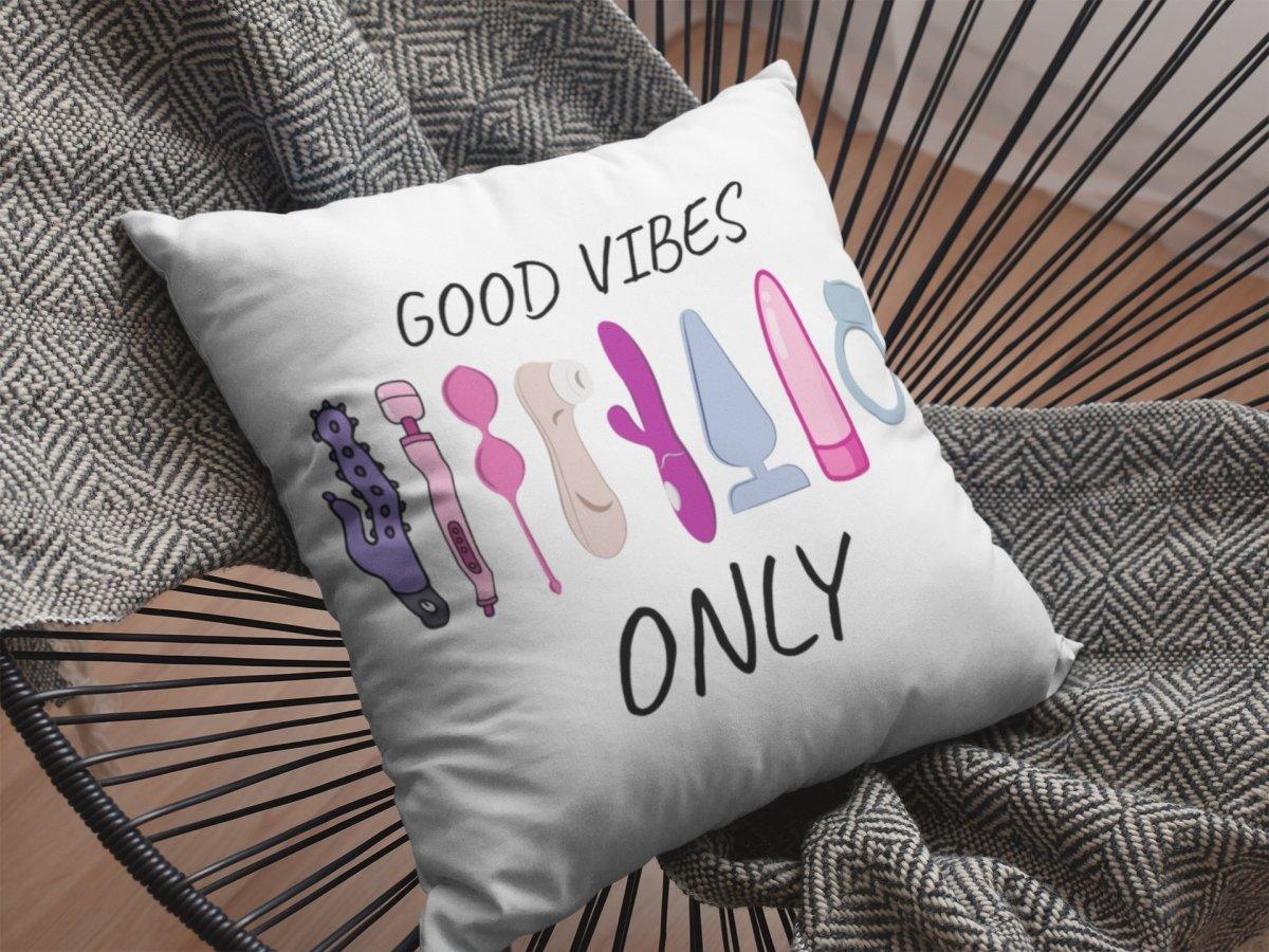 Good Vibes Only Cushion Cover - Printibly