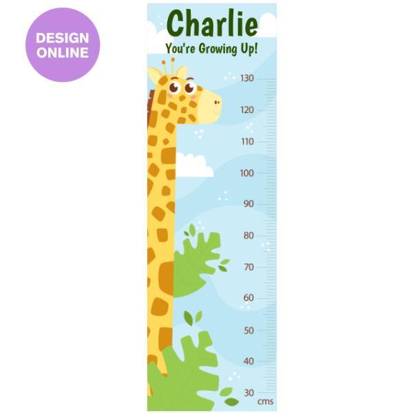 Growth Chart Giraffe - Printibly