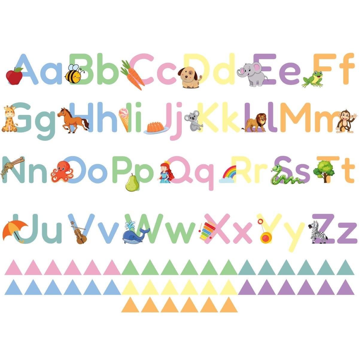 Learn the Alphabet Wall Sticker - Printibly