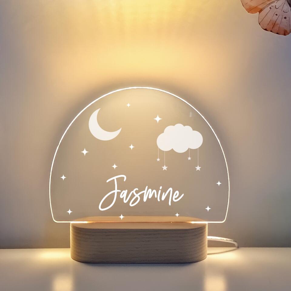 Starry Night Personalised Lamp Dome - Printibly