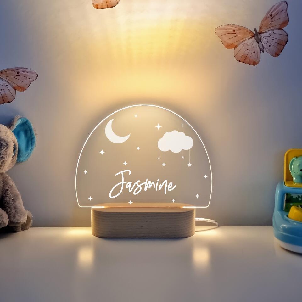 Starry Night Personalised Lamp Dome - Printibly