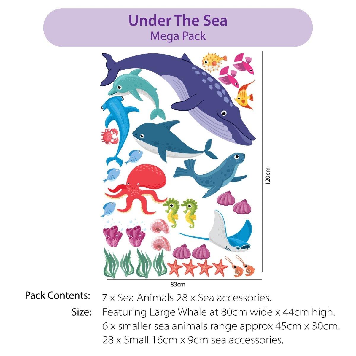Under The Sea Decal - Printibly